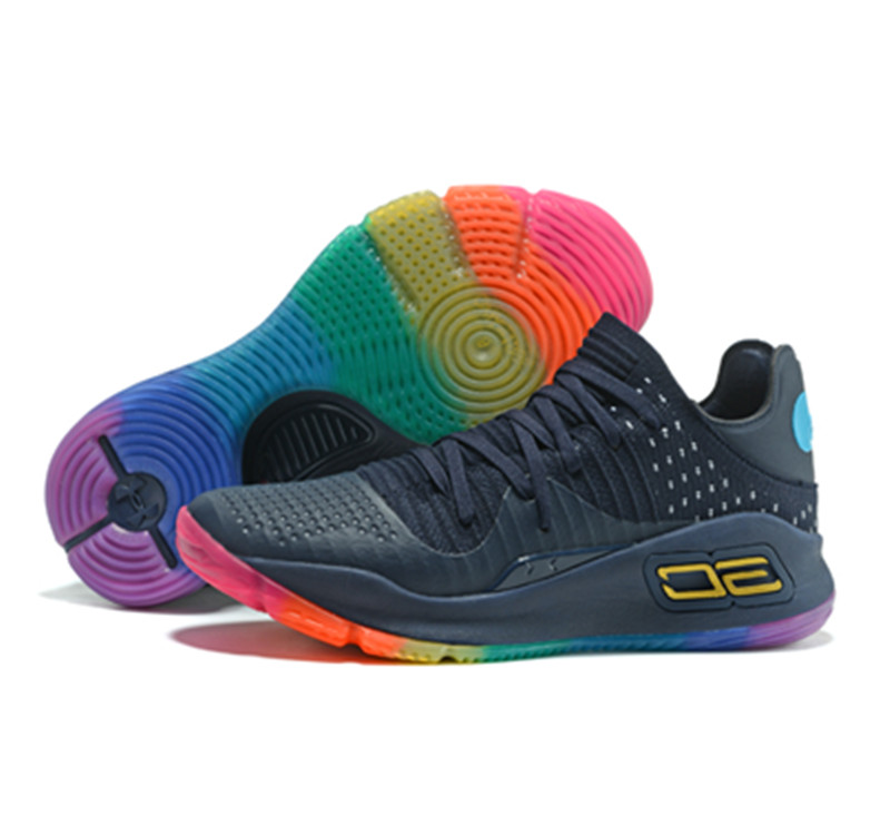 Stephen Curry 4 Shoes Low rainbow